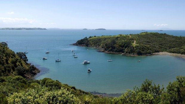 Waiheke Island is just a short ferry ride from New Zealand's largest city, Auckland.
