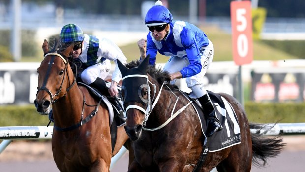Perfect timing: The new app will reveal how fast Winx accelerates.