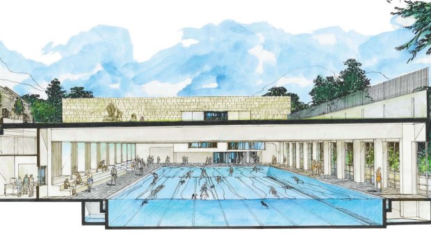 A multimillion-dollar pool development at a Sydney school.