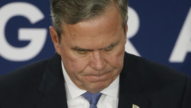 Campaign suspended: Jeb Bush.