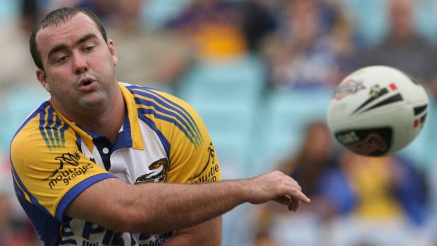 Board candidate: Mark Riddell during his playing days with Parramatta.