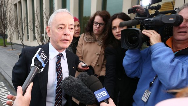 Former Family First senator Bob Day resigned from Parliament on Tuesday.