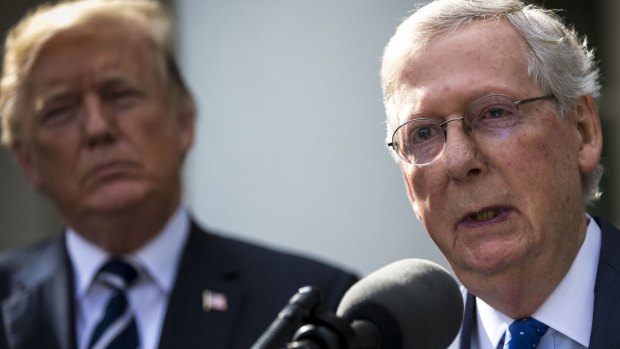 Senate Majority Leader Mitch McConnell, a Republican from Kentucky.