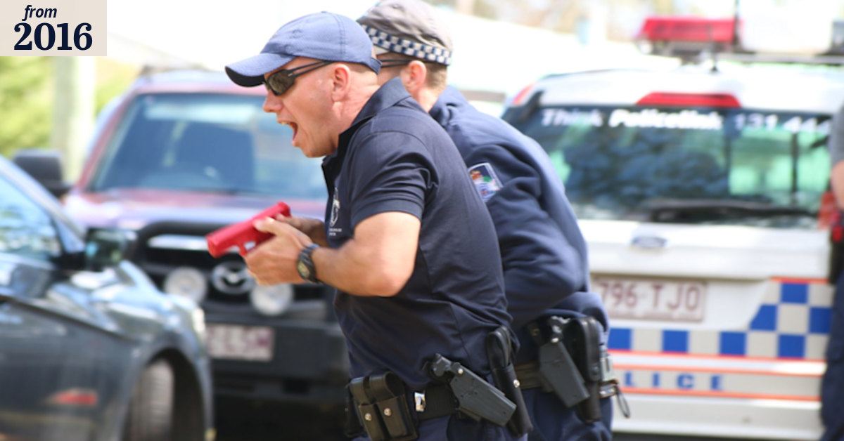 Queensland police trained in tactics to forcefully suppress armed offenders
