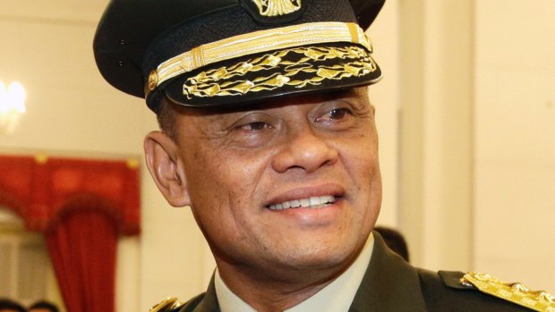 Indonesian Armed Forces Chief General Gatot Nurmantyo 