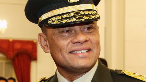 Indonesia's government is seeking clarification from the US after military chief Gatot Nurmantyo was denied entry to the country.