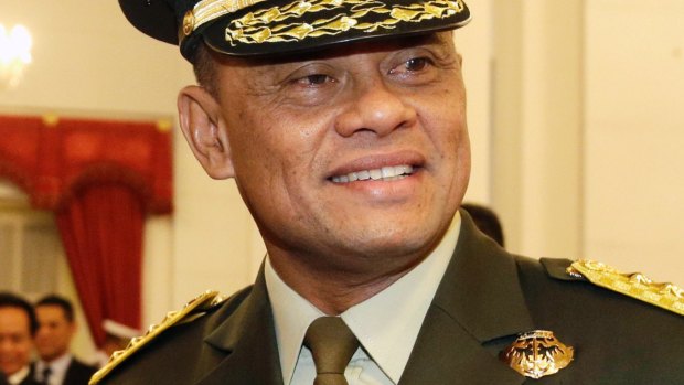 Indonesian Armed Forces Chief General Gatot Nurmantyo had been invited to a countering violent extremism conference in Washington.