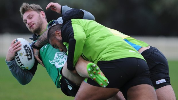 Canberra Raiders second-rower Elliott Whitehead is keen to play in the Auckland Nines.