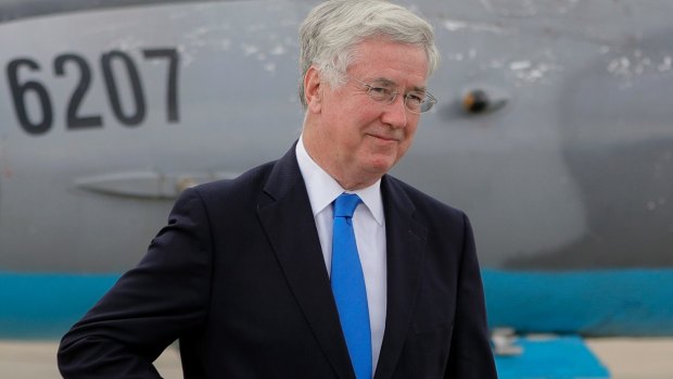 Michael Fallon has resigned from cabinet.
