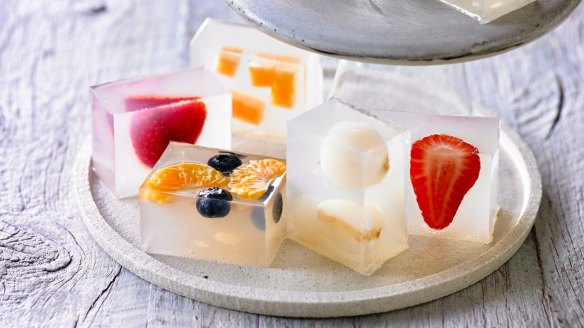 Fruit jellies  from The Zen Kitchen by Adam Liaw.