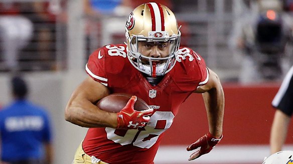 Hayne played for the San Francisco 49ers in 2015 and 2016 before leaving in May 2016 in an attempt to play at the Olympics in rugby sevens.