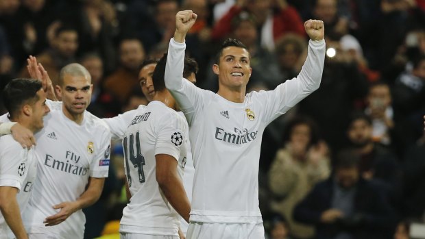 Real Madrid goal scorer Cristiano Ronaldo was booed by the Madrid crowd.