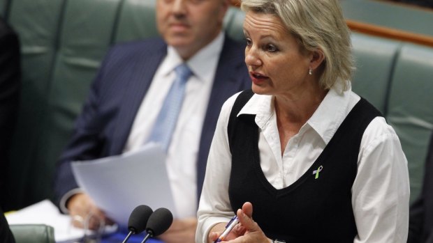 Second woman in cabinet: Sussan Ley. 