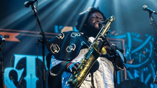 Kamasi Washington remains a soft-spoken student as much as a leader.
