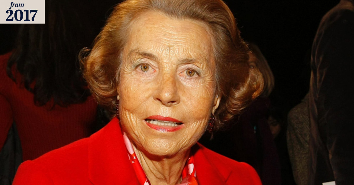 L'Oreal heiress Liliane Bettencourt dies aged 94