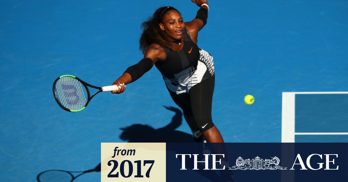 Australian Open 2017: Serena Williams' pride for big ...
