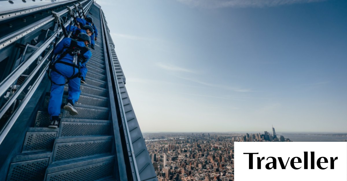 City Climb, New York City: Climbing a skyscraper 387 metres above