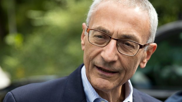 John Podesta's personal email account was hacked.