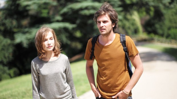 Isabelle Huppert and Roman Kolinka in <i>Things to Come</i>.
