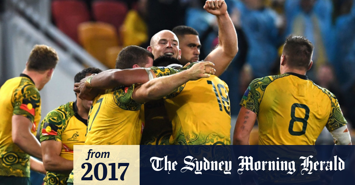 At Last Wallabies Beat All Blacks 23 18 In Famous Win At Suncorp Stadium