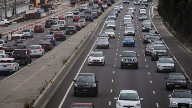 Tolls will be reintroduced on Sydney's M4 motorway.