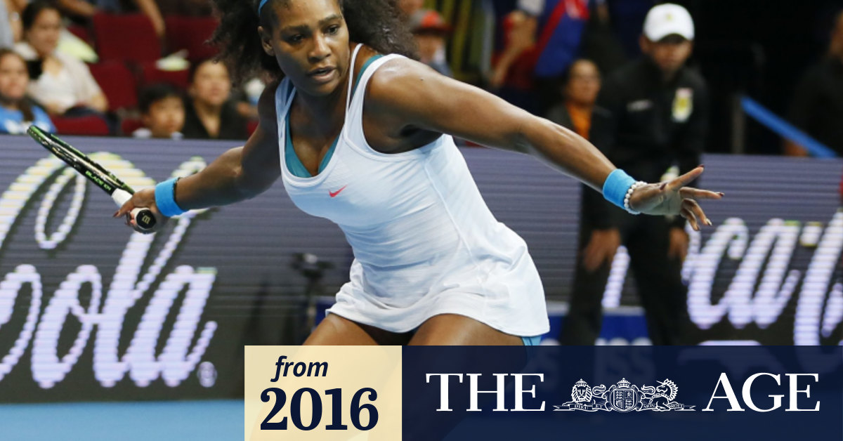 Serena Williams out of opening Hopman Cup tie with knee injury