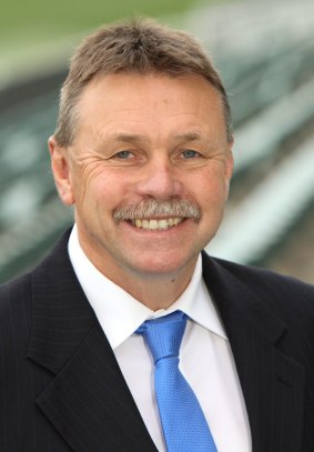 Scrutiny: Parramatta Leagues Club chairman Steve Sharp.