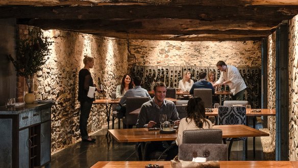 Fine Dining: The interiors at Hentley Farm.