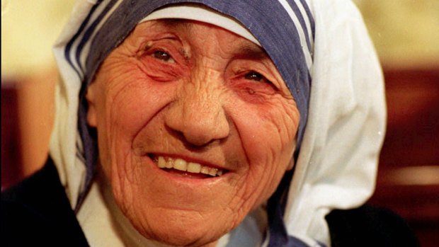 Mother Teresa in 1993.