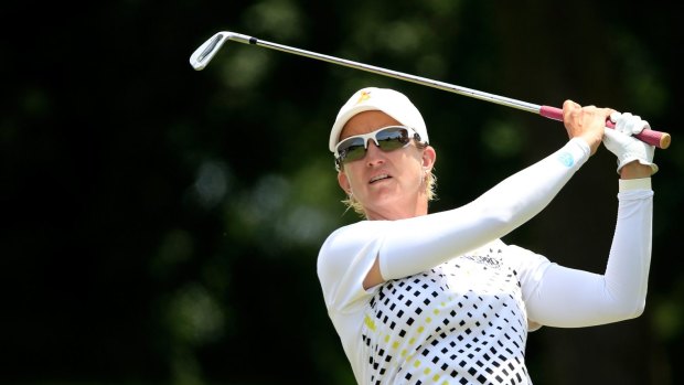 Headline act: Karrie Webb would cherish an Olympic medal of any colour.