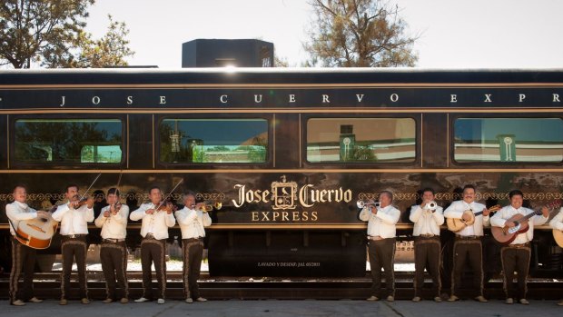 The Jose Cuervo Express to Tequila.