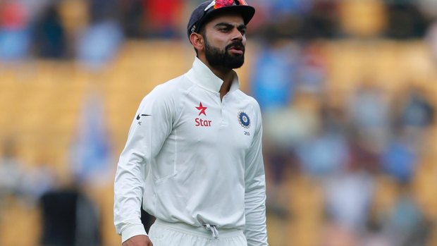 Virat Kohli has struggled with the bat this series and is now a doubt for the fourth Test.