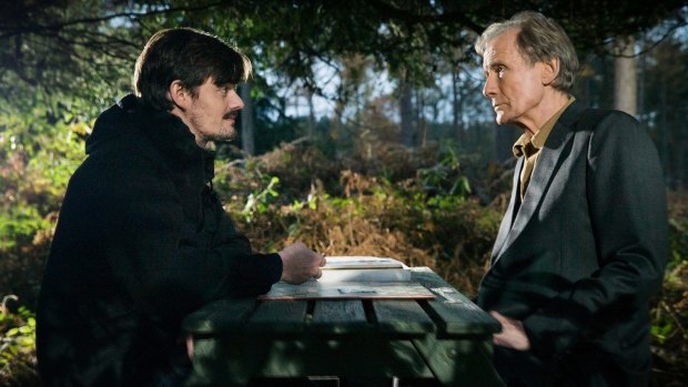 Sam Riley and Bill Nighy play a father and son struggling to communicate in Sometimes Always Never.