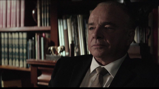 Sean Taylor stars as Prime Minister Harold Holt in <i>The Defector</i>.