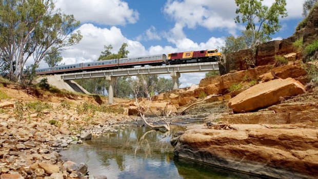 The Spirit of the Outback departs Brisbane for Longreach twice weekly.
