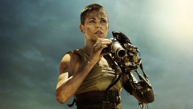 Charlize Theron in <i>Mad Max: Fury Road</i>.
