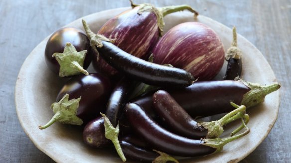 Go for glossy eggplants.