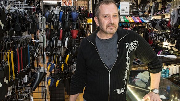 Wayne Nicol, joint owner of Sax Fetish.