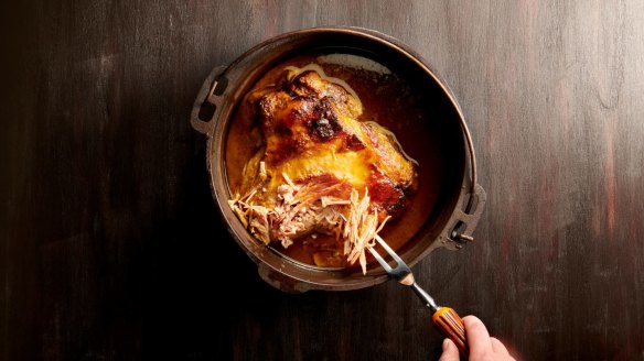Serve this pulled pork any way you like.