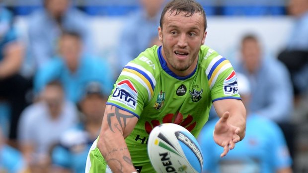 Josh Hodgson has been a revelation for Canberra since signing with Hull KR. 