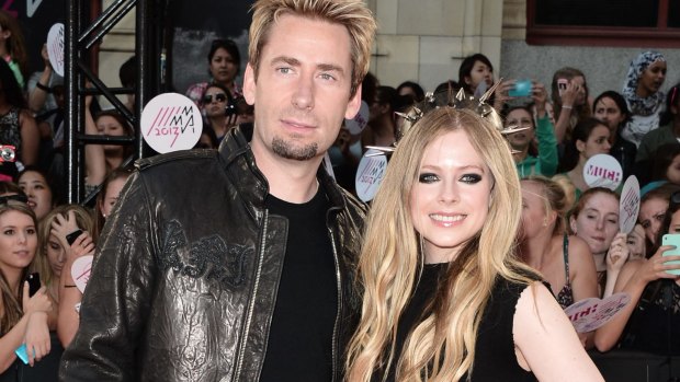 Chad Kroeger and Avril Lavigne.