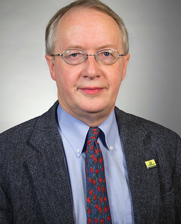 Myron Ebell, a well-known climate change sceptic, has been described as  as a "sound-bite artist" and an "oil-industry mouthpiece".
