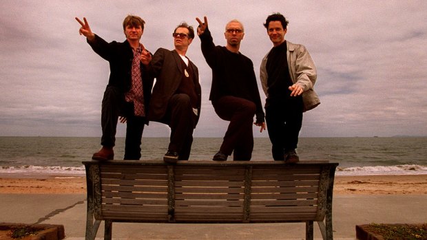 Tickets went that-a-way. Crowded House in 1996 when some 100,000 people saw them bid farewell at the Sydney Opera House. This year it's the scalpers looking for big numbers. 