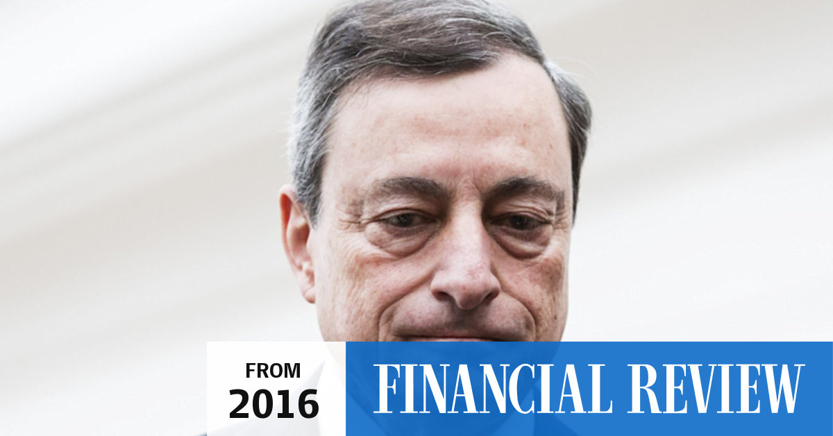 ECB president Mario Draghi brings out the big bazooka