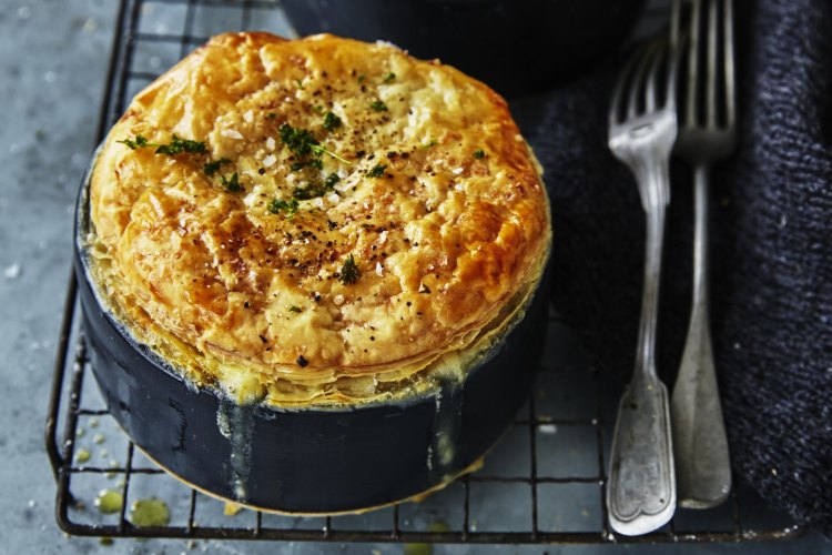 Neil Perry's carrot and pumpkin pot pie
