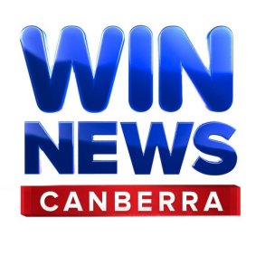 The WIN News Canberra logo looks very similar to the Nine News logo.
