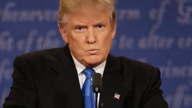 Republican nominee Donald Trump claims his microphone didn't work during the presidential debate.