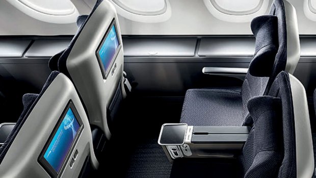 World Traveller Plus class, British Airways' premium economy equivalent.