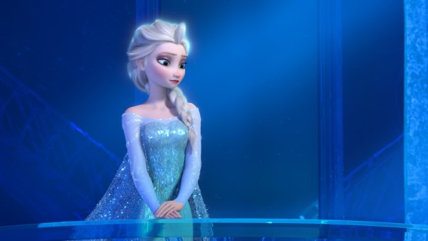 Elsa from <i>Frozen</i>, who was the subject of a recent Twitter campaign.