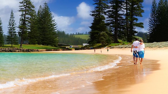 Norfolk Island. With its towering cliffs, tranquil lagoons, soaring tree ferns and pines, this South Pacific island's landscape is almost as dramatic as its history.